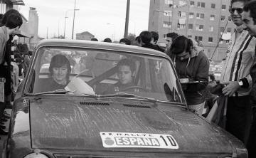 Salvador Cañellas – Daniel Ferrater (Seat 124-1600). Rallye de España 1972 (JAV Foto)